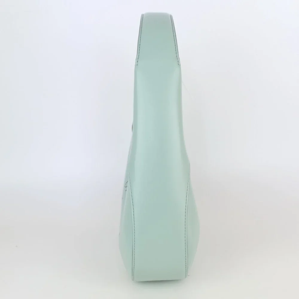 NEW STELLA MCCARTNEY Hobo Bag, Logo, Vegan Leather, Mint Green Shoulder Bag